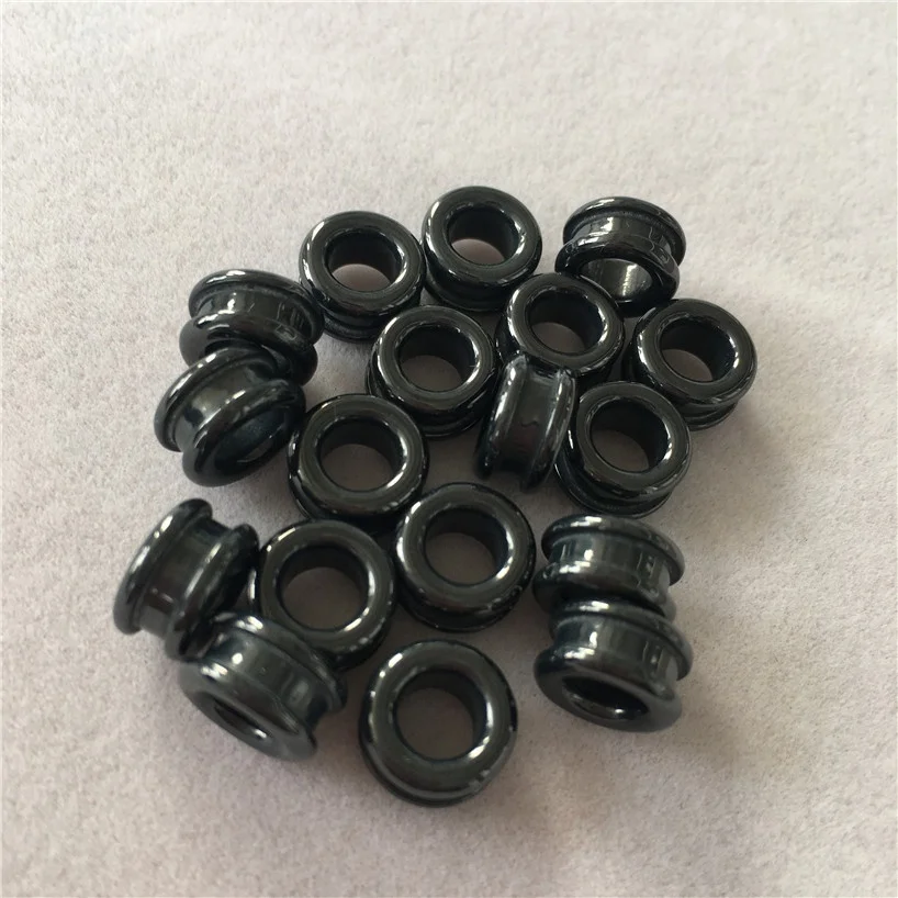 H1bccb44ddff64012971c8f0de967a03eC.webp Black Titanium Oxide Eyelets Spare Part for Warp Knitting Machine - Image 1
