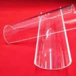High Purity Transparent Semi-Cylindrical Quartz Glass Tube Half Round Quartz Glass Tube - Image 3