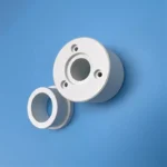 High Purity Boron Nitride (BN) Ceramic Bushing with Flange High Temperature Insulation Sleeve for Semiconductor Furnace