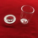 Transparent Flat Bottom Quartz Glass Crucible High Purity Clear Silica Quartz Crucible - Image 3