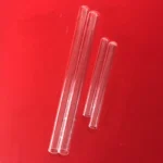 Custom  Quartz  Tubes One End  Open the Other End Round Closed Bottom - Image 5