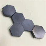 Customized Hexagonal Silicon Carbide SIC Plate Refractory Ceramic Tile