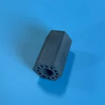 Reaction Sintering Silicon Carbide Irregular Tube Insulator Black SiC Ceramic Hexagon Pipe - Image 3
