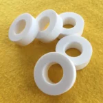 Laser Technology Insulating Macor Ceramic Rings Machinable Glass Ceramic Flake Ring for Vacuum Furnace