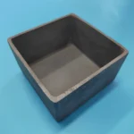 High Temperature Resistance SiC Crucible Silicon Carbide Tray Ceramic Melting Box with Kid