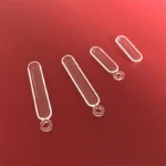 Heat Resistance Half Round clear Diffusion Clear Fused Quartz Heating Boat for Tube Furnace