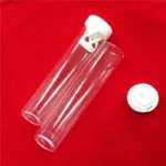 Flat Bottom Transparent Quartz Glass Test Tube Clear Fused Silica Quartz Tube - Image 3