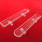 Heat Resistance Half Round clear Diffusion Clear Fused Quartz Furnace Boat - Image 5