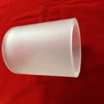 Custom Large Diameter Frosted Quartz Tube Silica Glass Tubing - Image 2