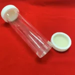 Custom High Heat Transparent Quartz Tube with Threaded Ends