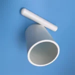 Factory Supply PBN Pyrolytic Boron Nitride 99% Hexagonal Boron Nitride BN Sleeving Bushing Tube with Flange