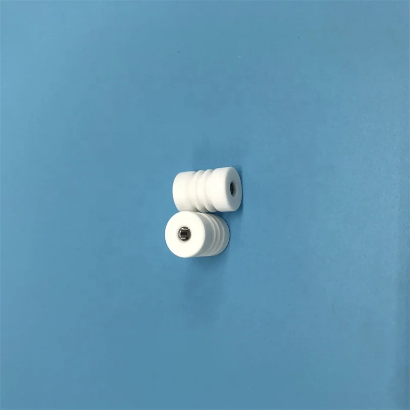 H24ee37d368c24db4a85549b511497f94G.webp Low Thermal Conductivity Macor Machinable Ceramic Tube Bar With Thread - Image 1