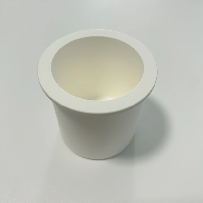 H25242e2196f346388e2347fc2c4ca2165.webp Fine Surface BN Ceramic Pot PBN HPBN Ceramic Crucible for MBE/YBCO - Image 1
