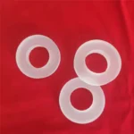 High purity frosty silica quartz ring customize frosty quartz glass flange - Image 2