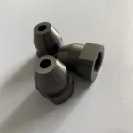 Black Silicon Nitride Irregular Tube Surface Polishing Si3N4 Ceramic Nozzle - Image 3