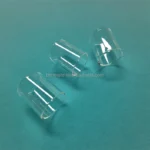 Clear Fire Polishing Quartz Glass Short Cut Tube - Image 3