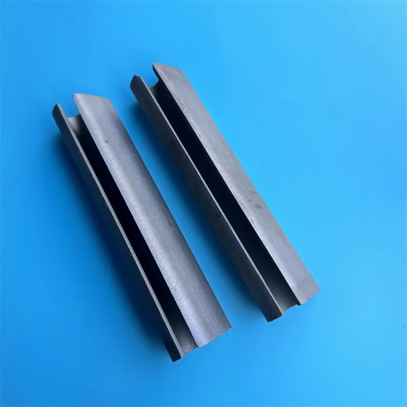 H28c053f2dfda44abb4b2958f69b49c4fY.webp OEM Thermal Shock Resistance Advanced Ceramic Silicon Carbide SiC/SISIC Parts Components - Image 1