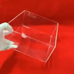 High purity clear quartz tray customize square transparent quartz Petri dish - Image 4