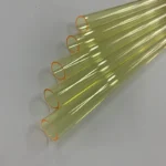 High Purity Customize Yellow  Colored  Quartz Tube - Image 5