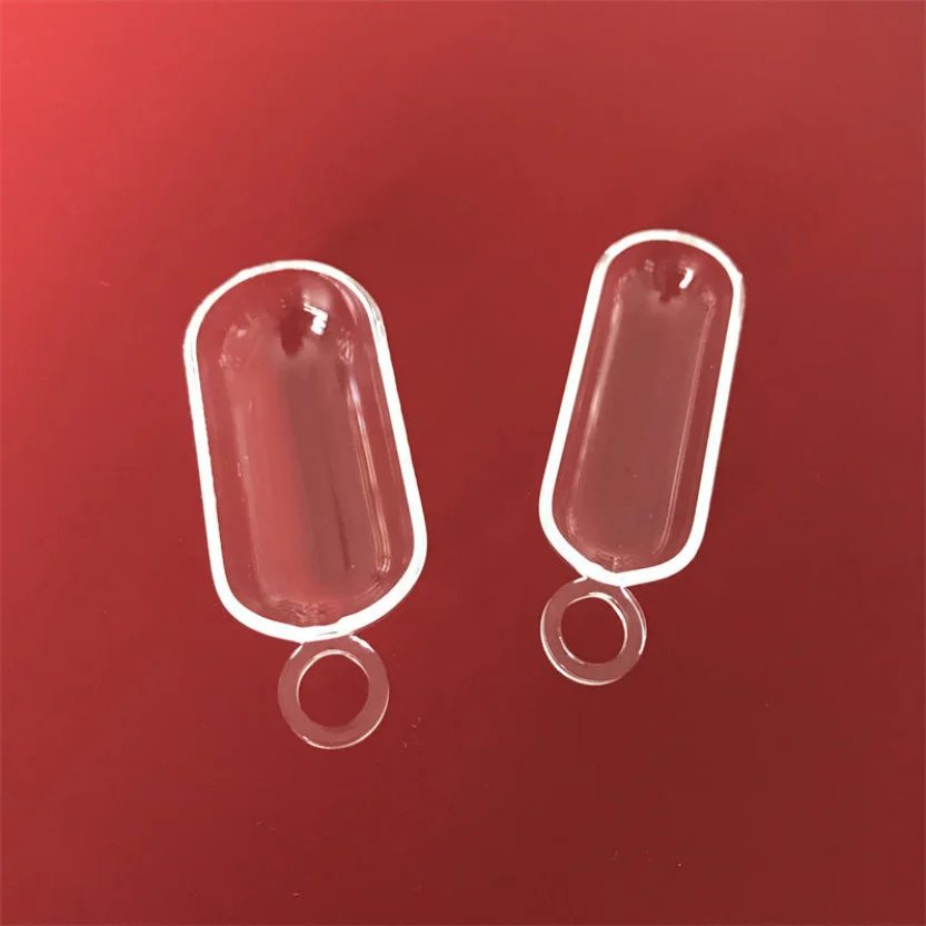 H294fc83a80424396aaeee4e4ebba6e00r.webp Clear Quartz Glass Boat With Handle With High Light Transmittance and Heat Resistance - Image 1