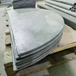 Customized NSIC Plate Refractory Round Kiln Shelves Nitride Bonded Silicon Carbide Ssic Sintered Ceramic Sanitary Plates