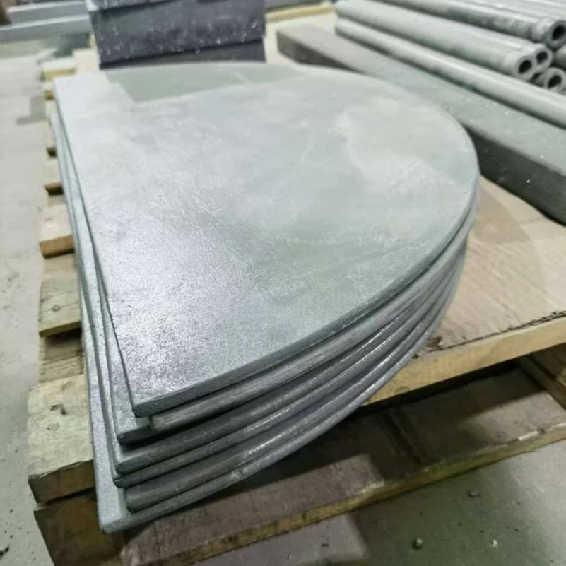 H2a9840072a8b4f82bb3e2da05539e12bg.webp Customized NSIC Plate Refractory Round Kiln Shelves Nitride Bonded Silicon Carbide Ssic Sintered Ceramic Sanitary Plates - Image 1