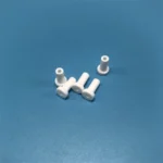Custom Insulation Easy Machining Machinable Glass Macor Ceramic Fitting Tube Part Welding Position Pin With Flange - Image 2