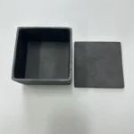 High Temperature Resistance SiC Crucible Silicon Carbide Tray Ceramic Melting Box with Kid - Image 6