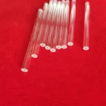 OD1-3mm  clear quartz capillary tube customize transparent silica quartz capillary pipe