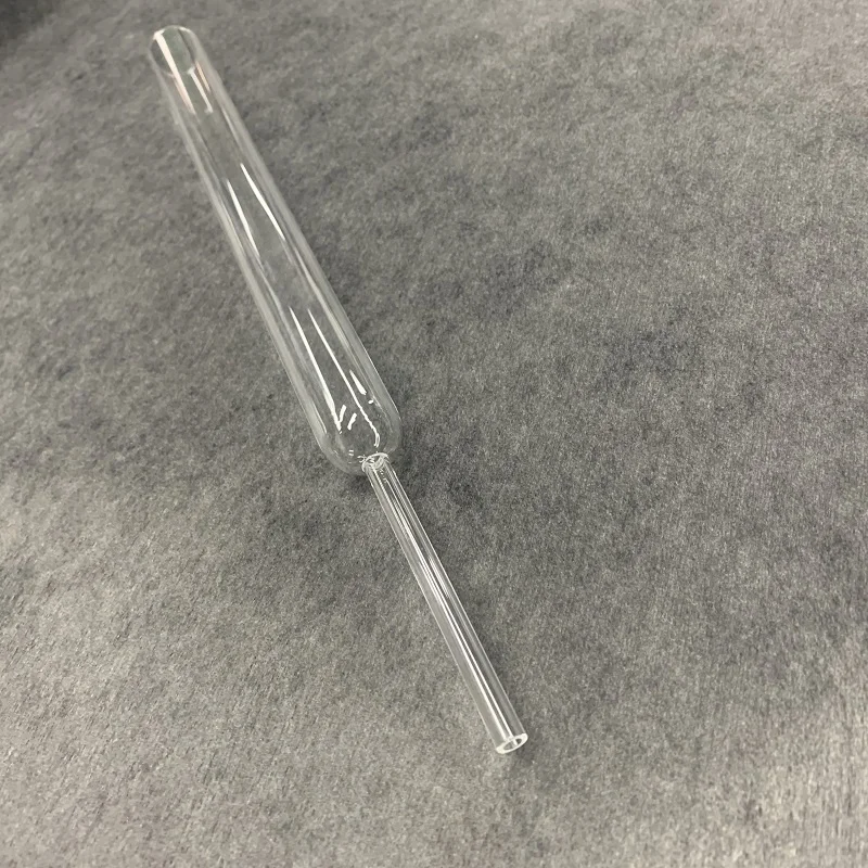 H2e190db848d84975bc75c789fad7d222M.webp Customized Laboratory Transparent Quartz Glass Ampoule - Image 1