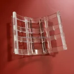 2inch 4inch 6inch transparent silica quartz boat  customize arc clear quartz wafer carrier for solar - Image 5