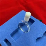 Custom Round Quartz Cell Silica Glass Flow Cell with Lids - Image 6