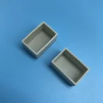 Rectangle Aluminum Nitride Crucible Electrical  AlN Ceramic Evaporation Boat for Melting - Image 2