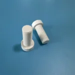 Hot Pressing Boron Nitride Ceramic Bolt Screw BN Parts Insulator for Industrial