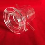 High Purity Clear Quartz Glass Reaction Flask Transparent Silica Irregular Crucible - Image 6