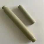 Customized AlN Screw Pipe Aluminum Nitride Insulating Ceramic Threaded Tube /Sleeve  for Electronic Device