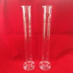 Transparent Quartz Glass Cylinder glassware Laboratory Glass 250ml Measuring Graduated Cylinder - Image 2