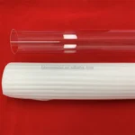 Customized Large Diameter Quartz Glass Furnace Tube Pressure-resistant Thick-wall Boiler Tube - Image 2
