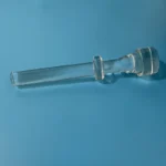 High Temperature Resistant Silica Glass Quartz Rod with Flanges - Image 6
