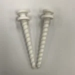 Refractory Corundum Ceramic Screw Kiln Insulator Mullite Irregular Part