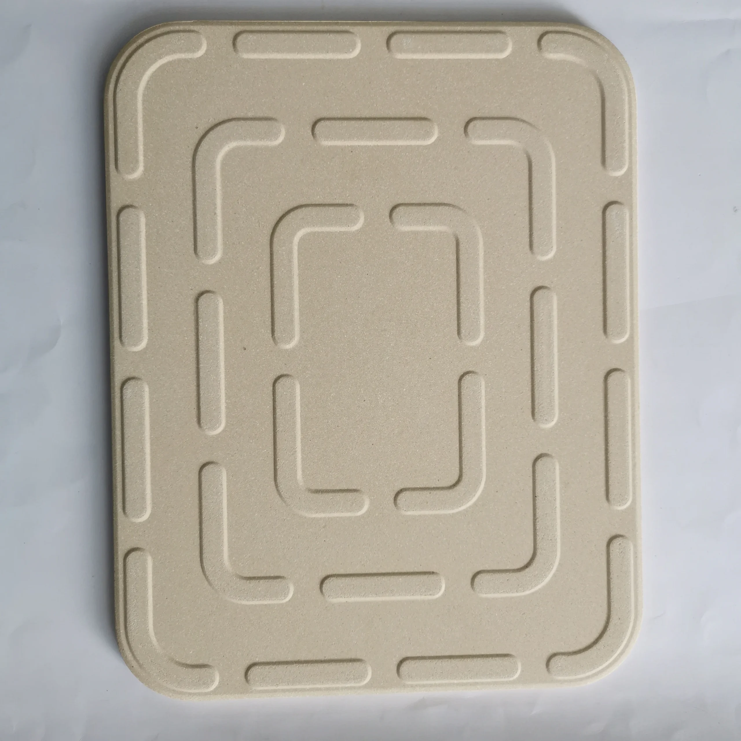 H392ac2a1c45548bd82a9844d3ca5c34fF.webp Refractory Cordierite Ceramic Plate Pizza Stone Insulator Ceramic Board - Image 1