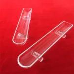 Heat Resistance Half Round clear Diffusion Clear Fused Quartz Heating Boat Cleaning Boat - Image 5