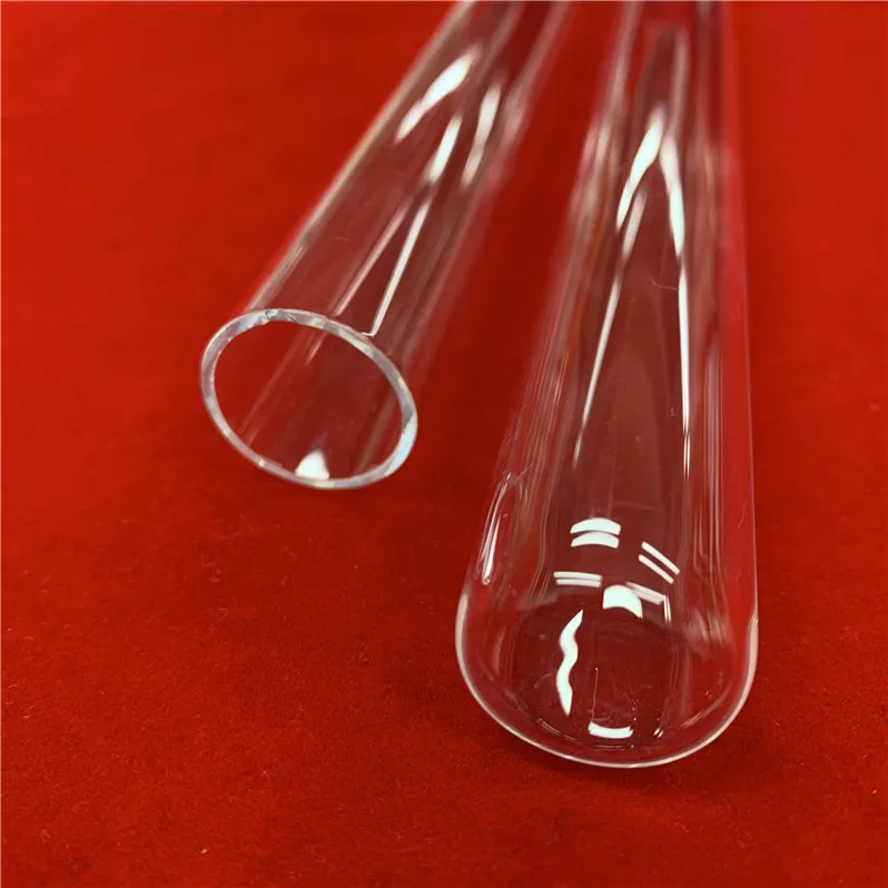 H396f412e9917413ca7d8f0b9fed2b81d9.webp OD5-OD150mm One end closed clear silica quartz sleeve round bottom transparent quartz glass tube - Image 1