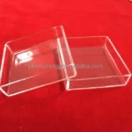 Custom Dimensions Quartz Petri Dish  Transparent Quartz Tray - Image 6