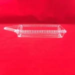 Lab glassware Transparent 2 Inch 4 Inch Quartz Wafer Carrier Quartz Boat  for Diffusion in  Tube Furnace - Image 3