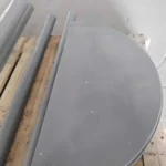 Half Round NSIC Nitride Bonded Silicon Carbide Plates/Kiln Shelves for Sintering Household Porcelain in Various Kilns with 1450??