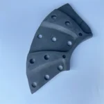 Heat Resistant Curved Silicon Carbide Ceramic Plate with Holes - Image 3