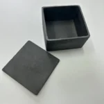 Refractory Reaction Sintering Bonded Sintered SiSiC Silicon Carbide Sagger Crucible for Kiln Furniture