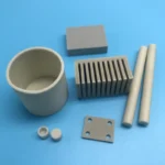 Customized Precision Aluminium Nitride Ceramic Structural Part Aluminum Nitride Ceramic Pipe/Rod/Block - Image 2