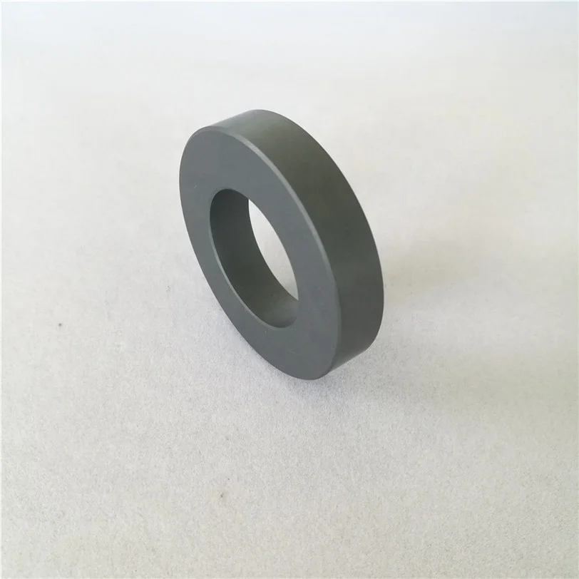 H3e253c5422c740f6bd572d11925edfad5.webp High Wearing Resistance Sic Silicon Carbide Ceramic Washer Spacer Ring Ssic Wheel for Automotive Industry - Image 1